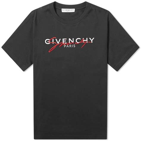 givenchy signature t shirt ebay|givenchy graphic crewneck t shirt.